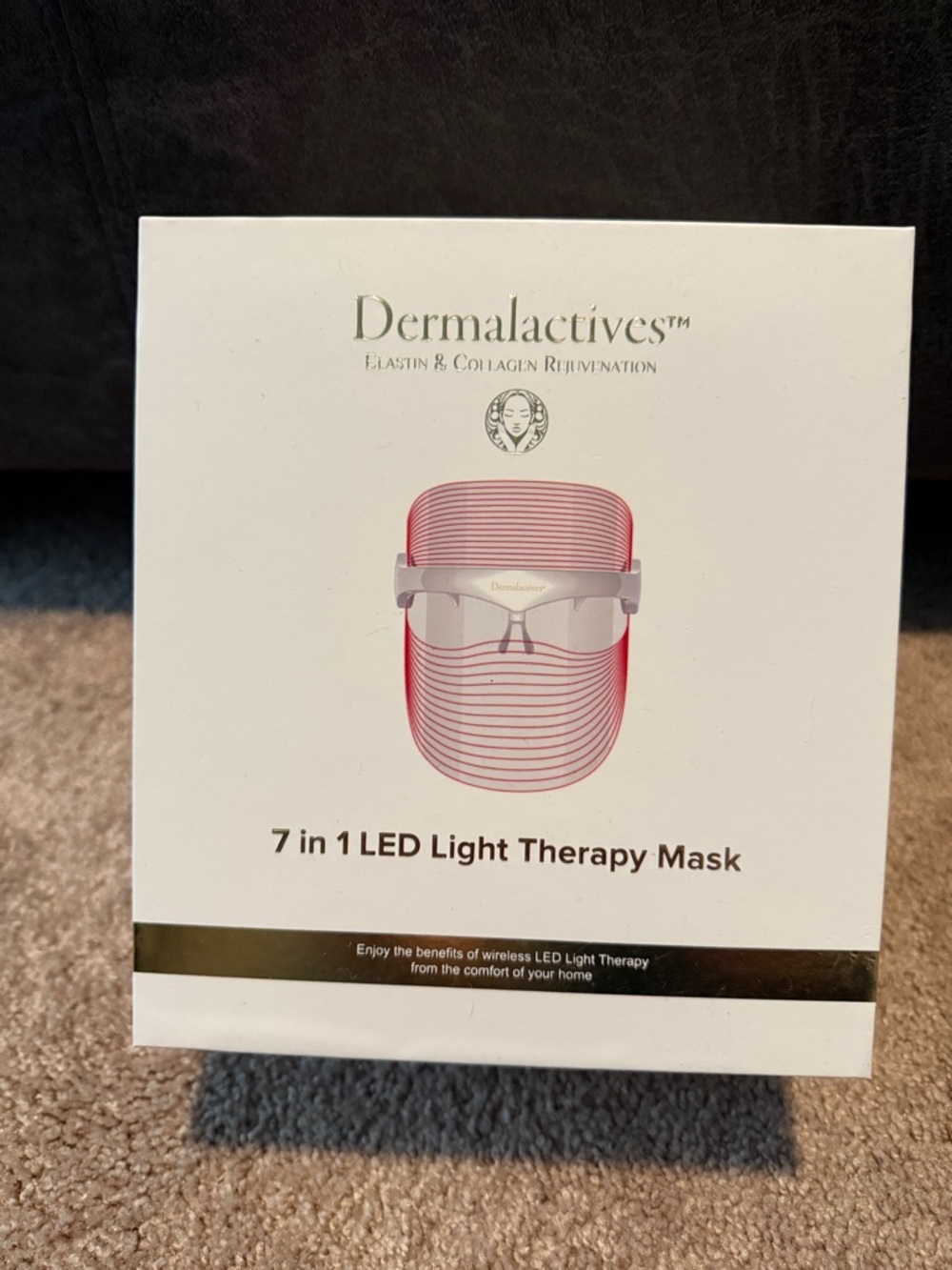 Dermalactives 7-in-1 LED Light Therapy Mask - Pink